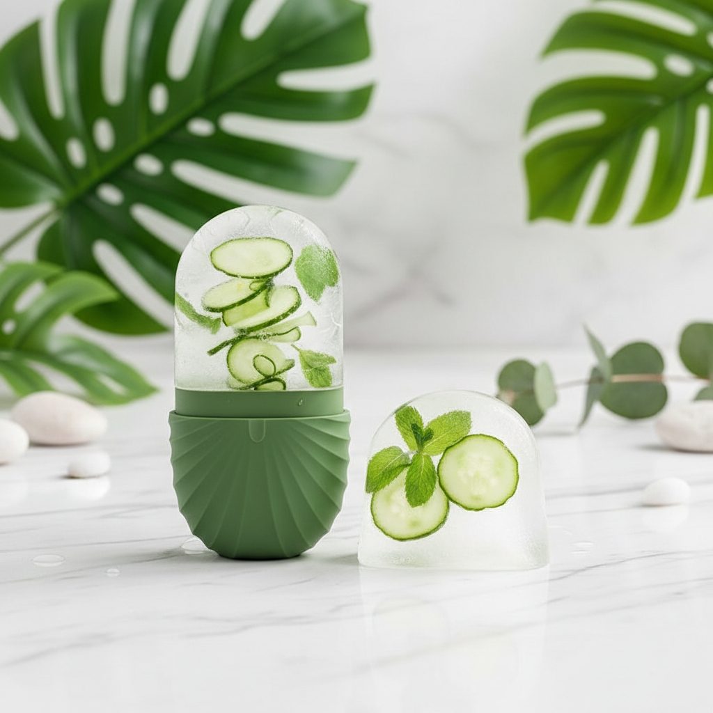 Ice Facial Cube avec concombre